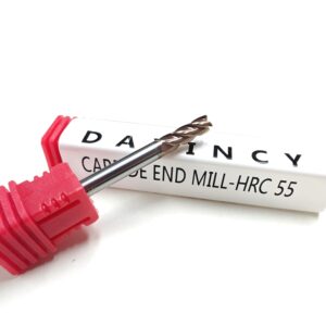 55 HRC FLAT/SQUARE END MILL 4 Flute